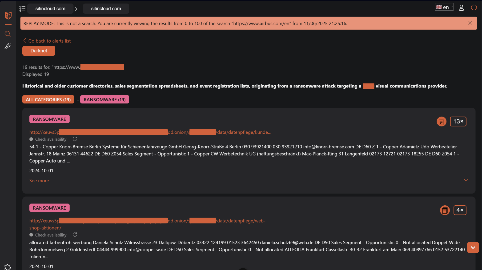 Raw Document Interface